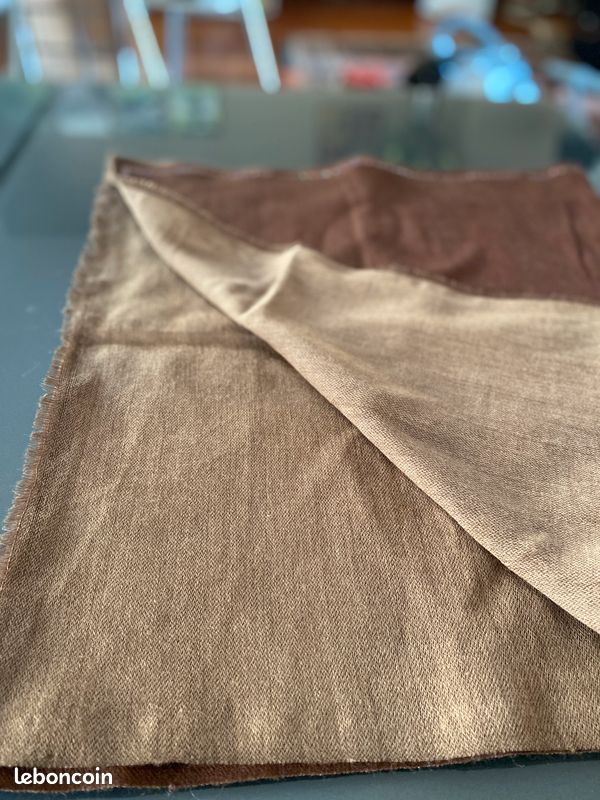 Écharpe - étole mélange coton et laine (image 2)