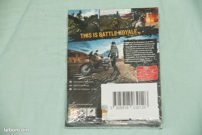 Playerunknown's Battlegrounds - Neuf Sous Blister- Xbox One