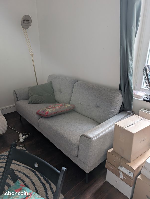 Urgent - Canapé gris scandinave (image 3)