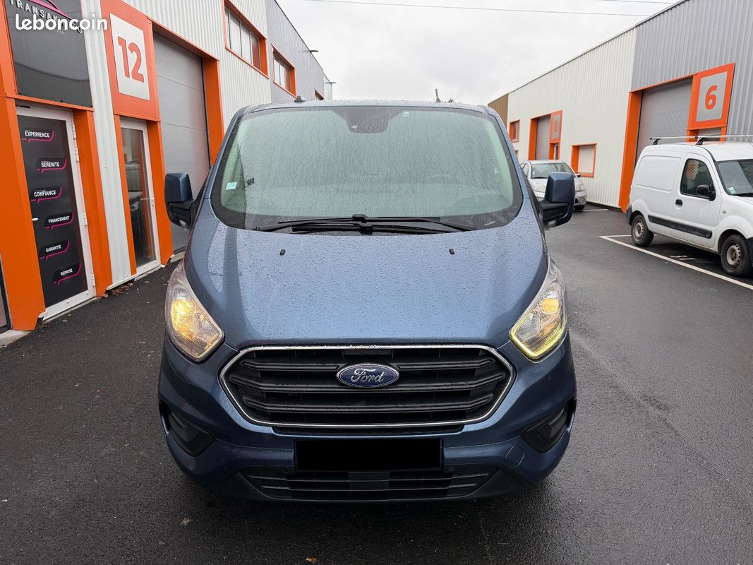 FORD TRANSIT CUSTOM FOURGON L1H1 2.0 ECOBLUE 130ch * DISTRIBUTION OK (image 7)