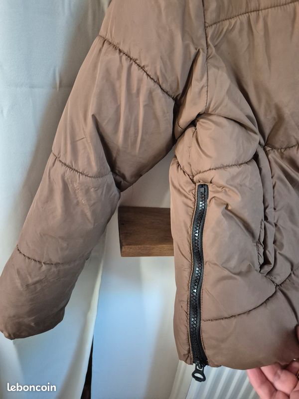 Veste Zara Pour Fille - Taille 5/6 Ans - Marron - Coton - Occasion Très Bon état
