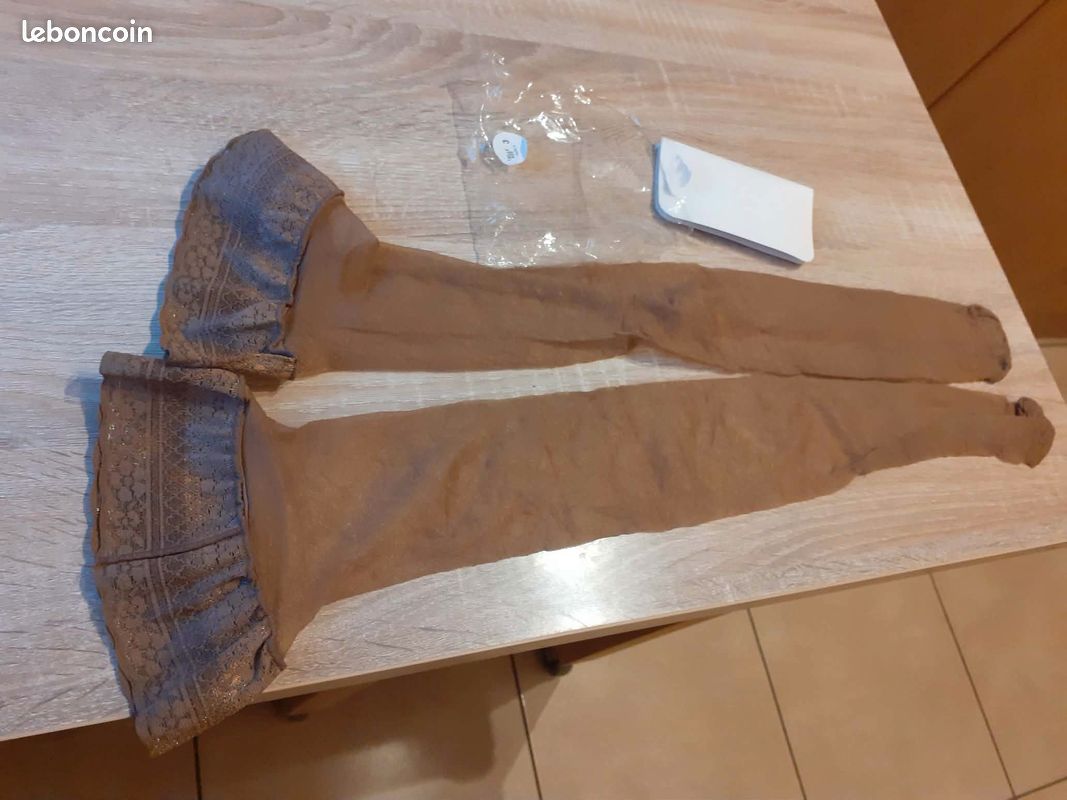 Bas nylon jarretière marque Gazelle taille 3 neuf (image 2)