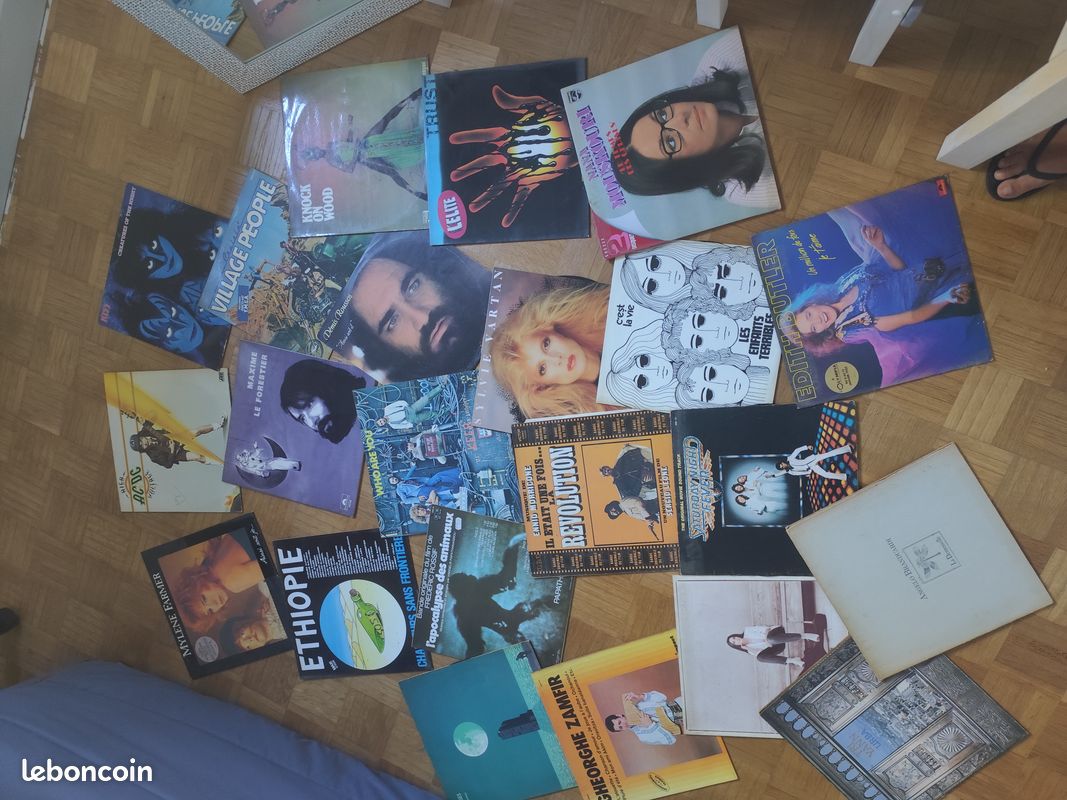 Disque vinyles 33 et 45 tour (image 1)