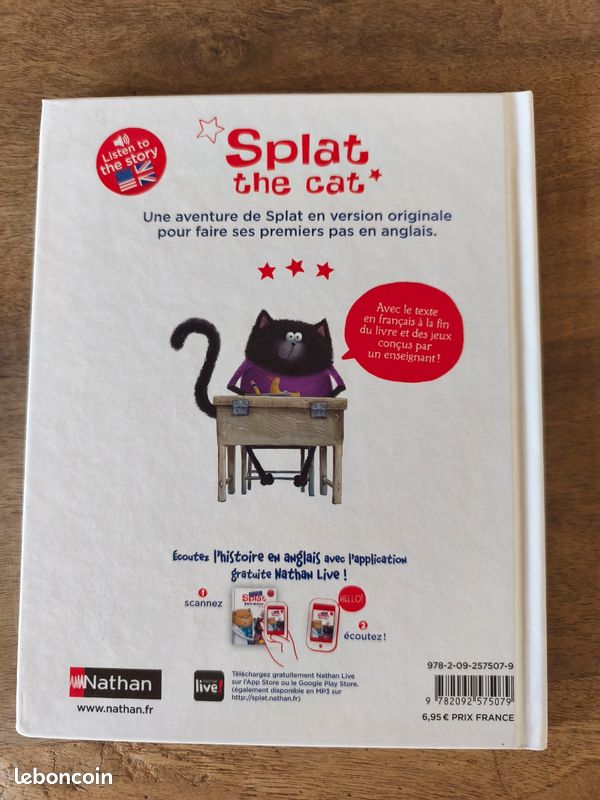 Livre Splat goes to the aquarium (image 3)