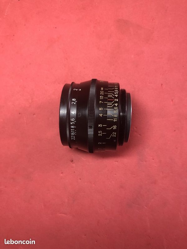 M39 LTM / Jupiter-8 50mm f2 / KMZ Golden Scale Early Black Années 70 / Testé MFT - État Correct (image 4)