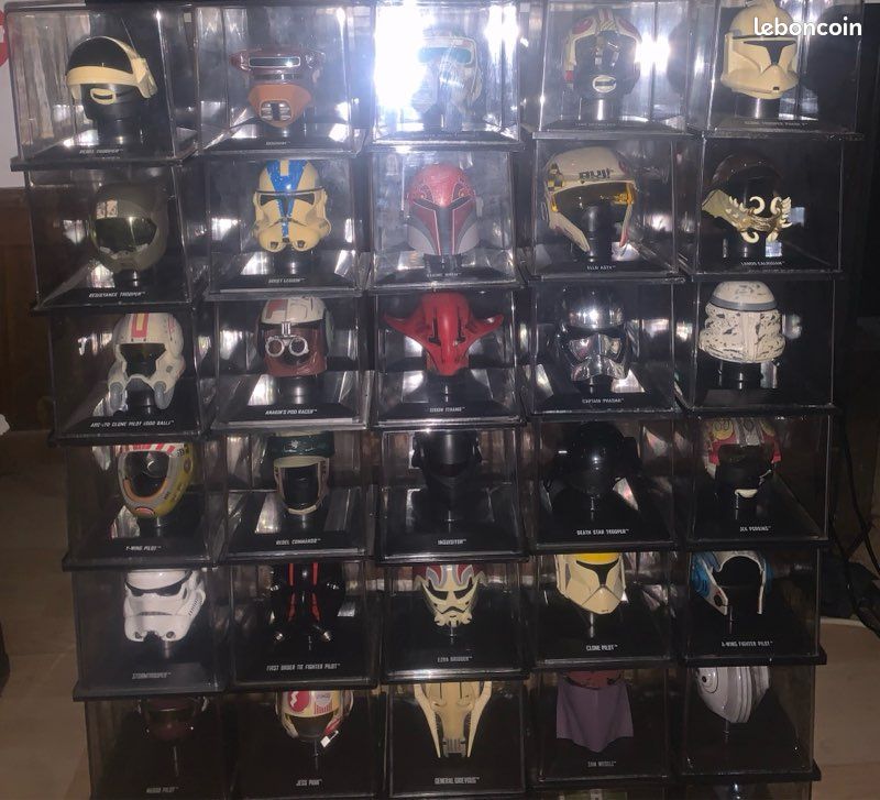 Collection de 40 casques Star Wars Altaya Helmet Collection 1/5 – Rare (image 4)
