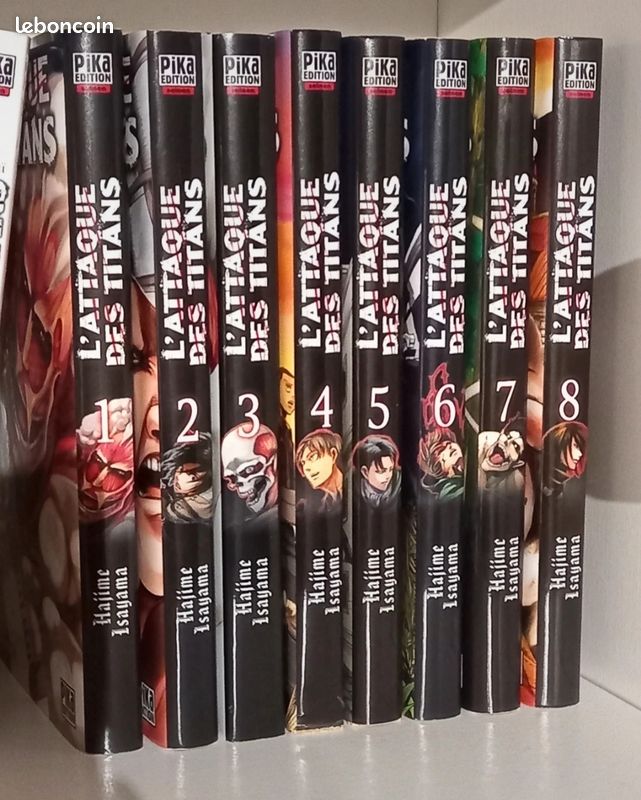 Attaque des Titans tome 1 à 3 (image 2)