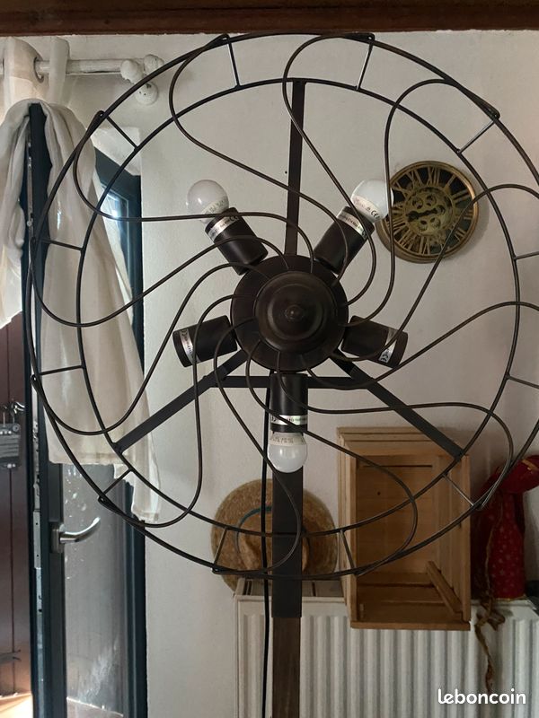 Ensemble meuble salon , meuble TV , étagère , table basse et lampe (image 5)