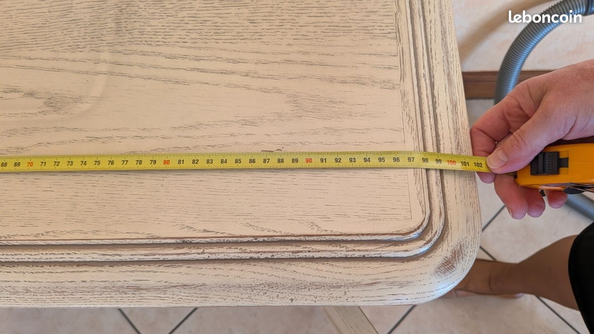 Meuble salon bois beige (image 3)