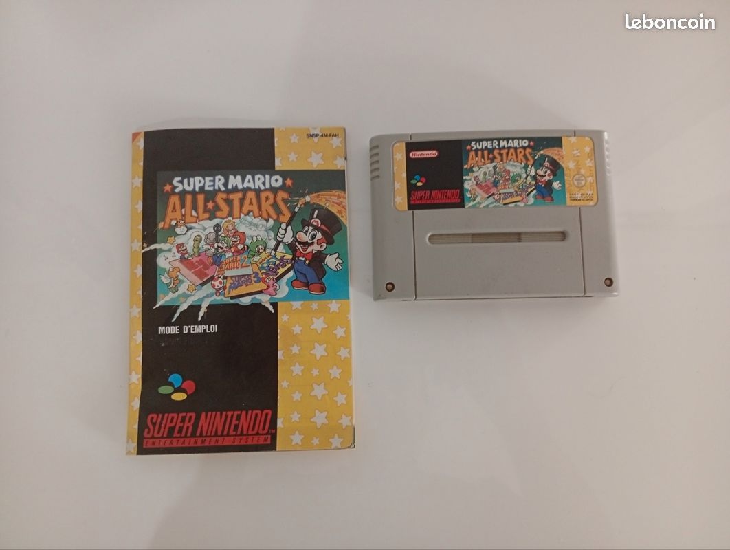 Super Mario All-Stars (SNES) + notice (manuel) (image 1)