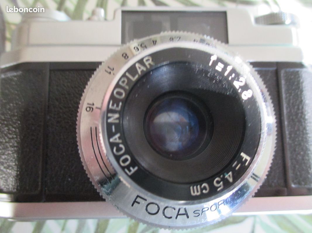 Appareil Photo Foca Sport II - Objectif Foca Neoplar 3,5/45 Cm - Made In France