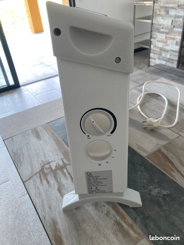 MONZANA Convecteur Électrique 2000W Chauffage D'Appoint Minuteur 24h - 3 Niveaux Thermostat