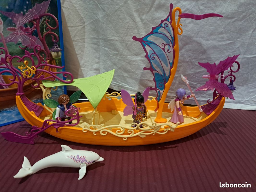 Playmobil Sets Playmobil Floating Enchanted Fairy Ship Playmobil