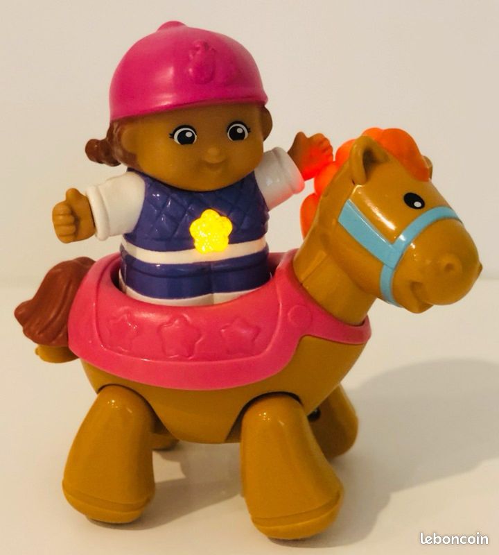 Vtech tut tut copains le poney magique de Cléo la reine du galop avance tout seul royaume enchanté licorne roi princesse château chevalier dragon palais métier école ferme bolides animo lot SOP77 (image 2)