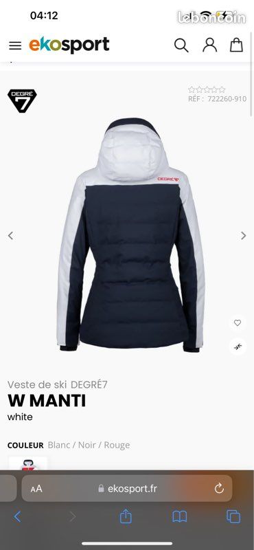 Ekosport Veste Ski Femme Degre DEGRÉ7-DEGRE M SOM MAGMA Veste De Ski