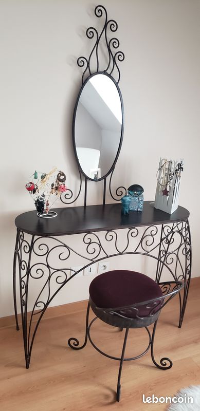 Coiffeuse avec fauteuil (image 1)