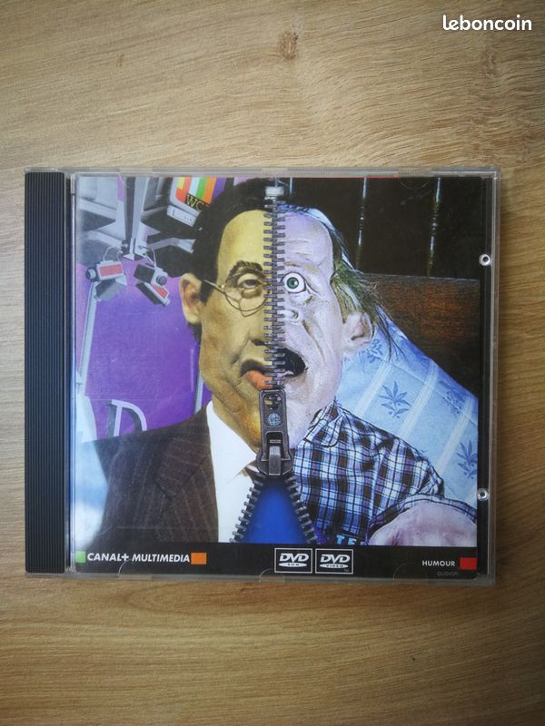 Jeu vidéo vintage DVD-Rom " Les guignols de l'info " (image 1)