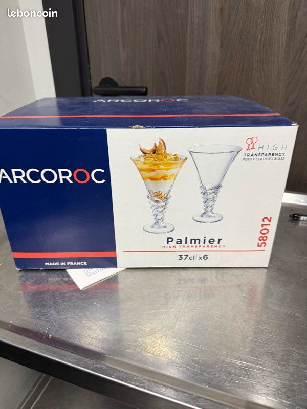 Lot de 6 coupes à glace FIDJI - La Rochère