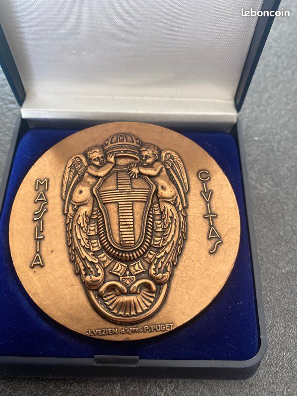 TROISIÈME RÉPUBLIQUE Médaille Orphée - Joueur de lyre fme_398824 Médailles