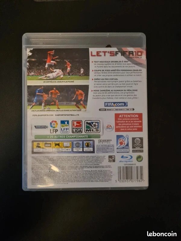 FIFA 10 🇫🇷 Complet | Sony PS3 PlayStation (image 2)