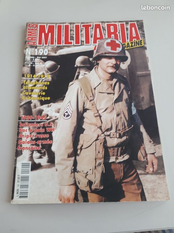 Magazine militaria n 190 2001 (image 1)