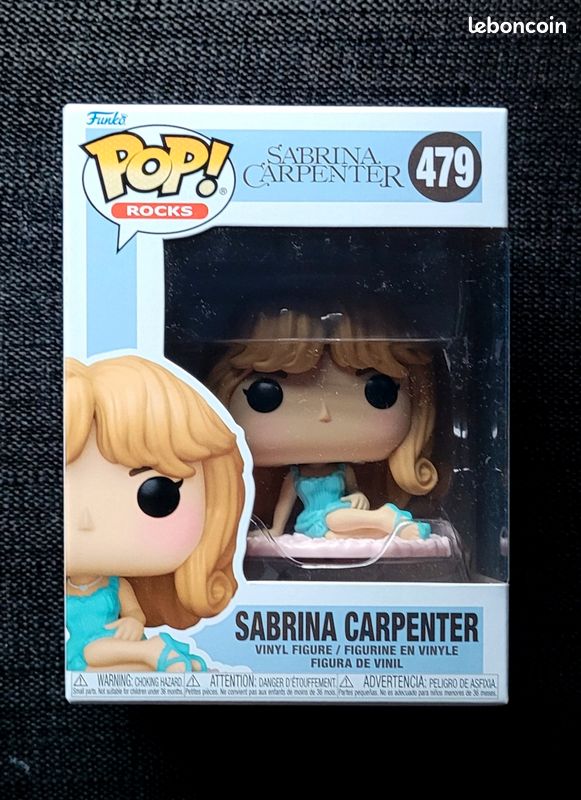 Figurine Funko Pop Musique Rocks SABRINA CARPENTER #479 (image 1)