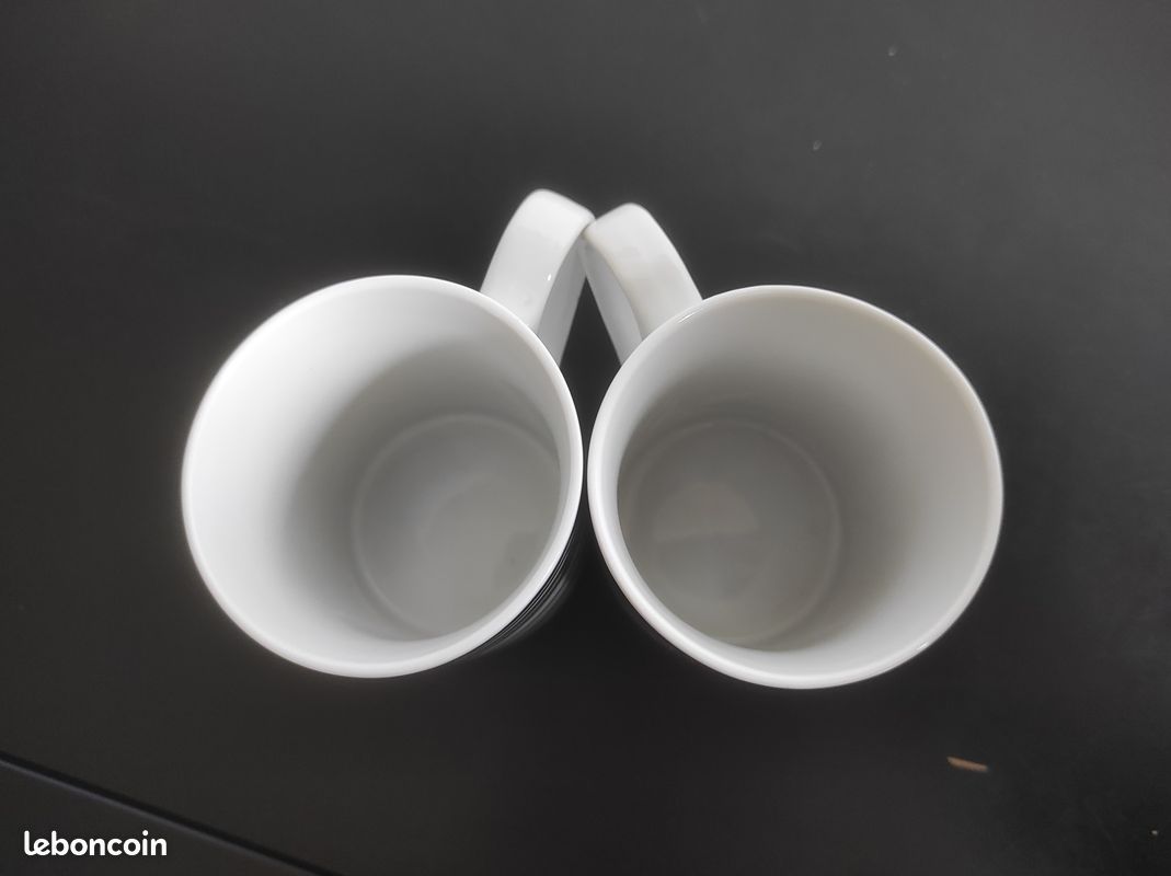Lot de 2 mugs (noir-et-blanc) (image 3)