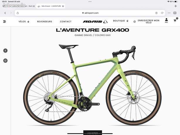 Gravel ADRIS AVENTURE Vélos