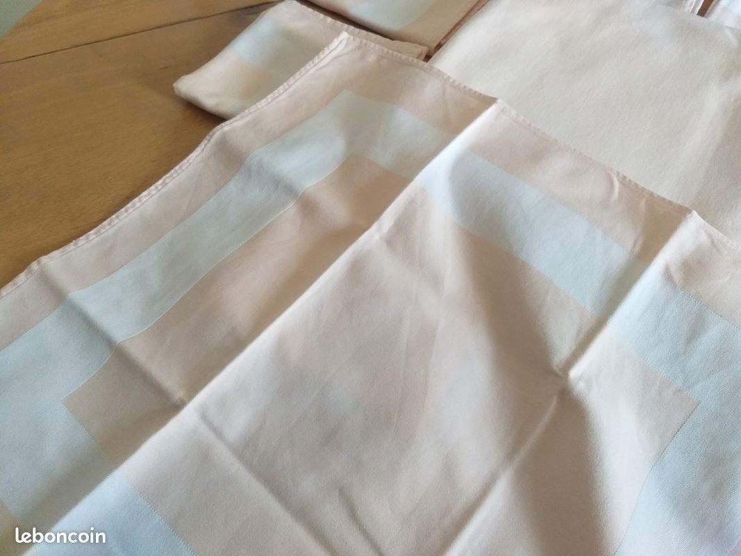 Grande nappe et 8 serviettes (image 2)