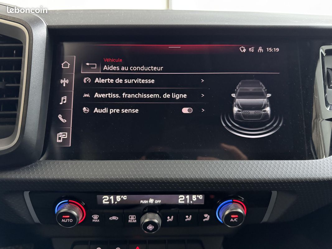 AUDI A1 Sportback 30 TFSI 110 ch S tronic 7 Advanced (image 23)