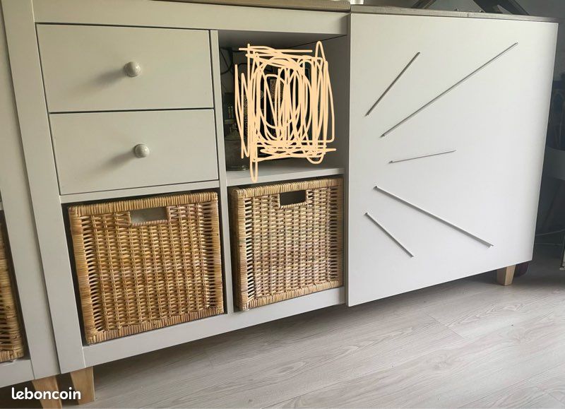 Buffet salon meuble rangement (image 3)