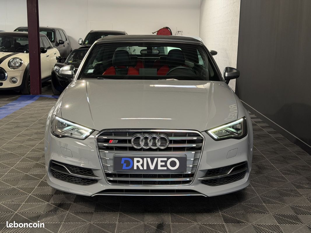 AUDI S3 CABRIOLET 2.0 TFSI 300cv QUATTRO S-Tronic 6 / BO / GRIS NARDO / CARPLAY / ENTRETIEN COMPLET (image 12)