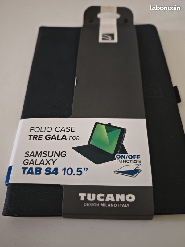 Étui folio Tucano pour Samsung Galaxy Tab S 10.5 Noir (image 1)