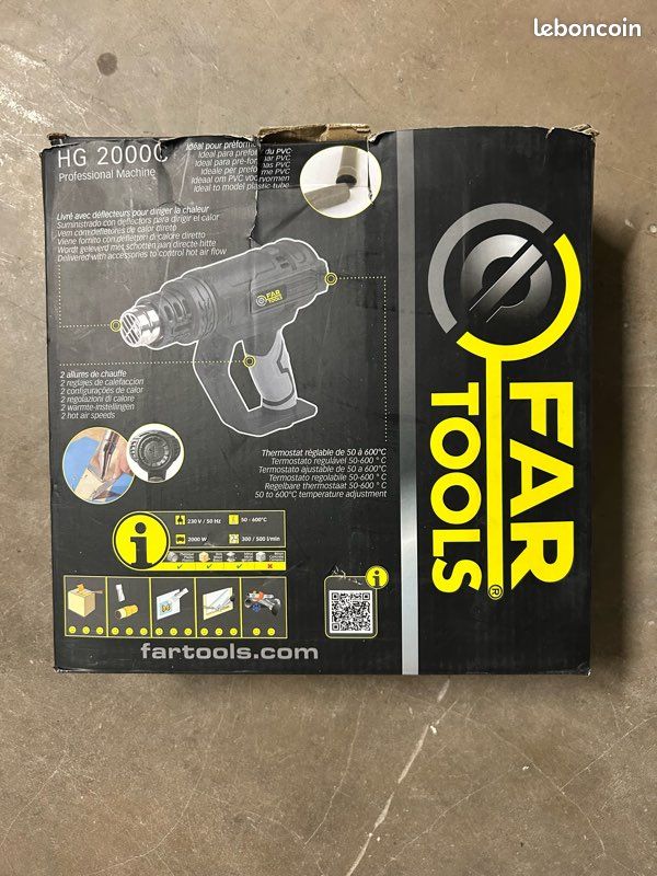 Décapeur thermique Far Tools (image 1)