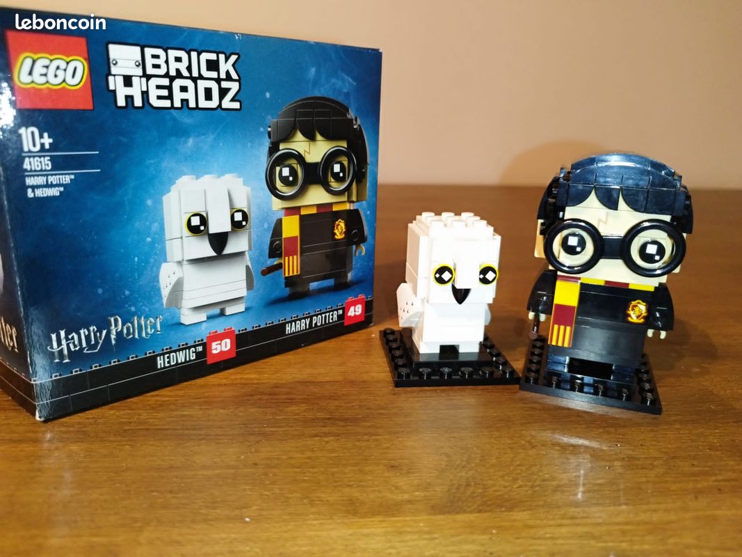 Hedwig Lego Headz Harry Potter 41615 Harry And Hedwig Brickheadz