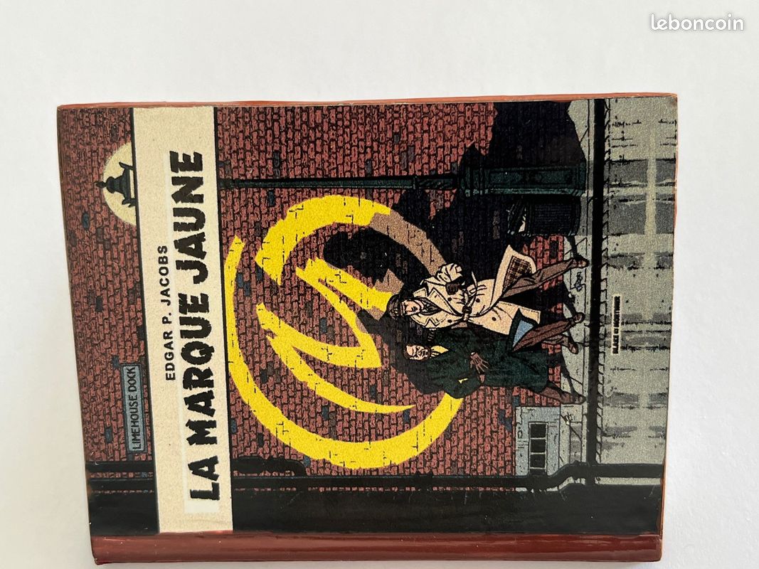 Figurine Pixi N°5210 - Blake Et Mortimer 'La Marque Jaune' N°857 - 15 Cm
