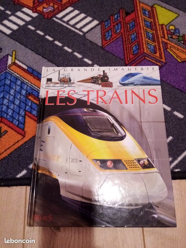 Livre la grande imagerie les trains (image 1)