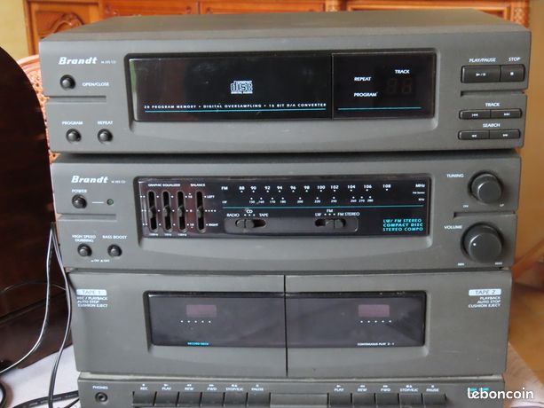 Platine Cassette Brandt PK 201 / PK 215D - Pour Pièces Ou Restauration