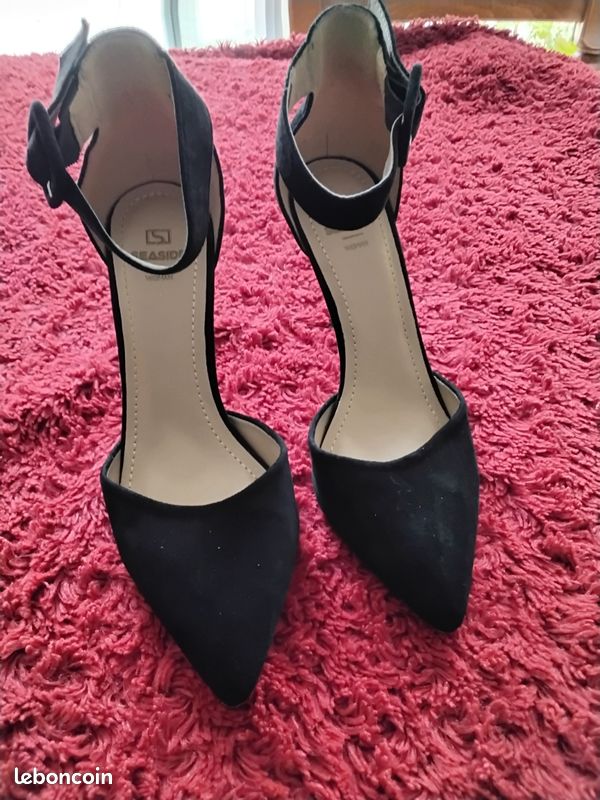 Escarpins Taille Escarpin 35 Escarpins Noires à Talons Taille 35 Chaussures