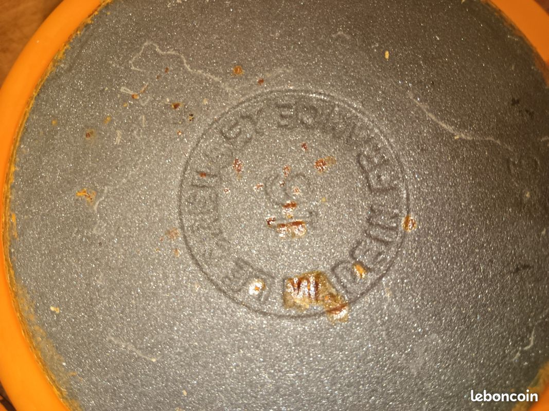 Casserole le creuset fonte émaillée orange diamètre 16 cm (image 5)