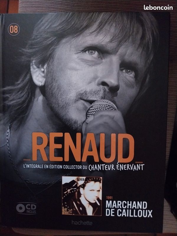 Lot 11 livres + CD Renaud l'intégral édition collector du chanteur énervant (image 5)