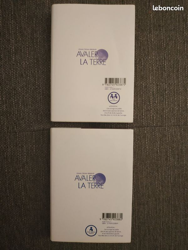 Avaler la Terre de Osamu Tezuka - Série complète (manga - bd) (image 2)