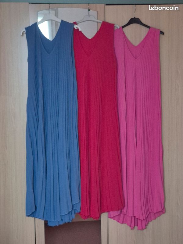 Robes plissées sans manches (image 6)
