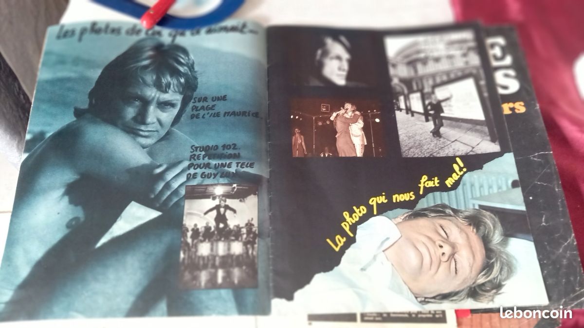 2 Journaux ici paris 1978 plus poster plus 2 disques 45T CLAUDE FRANÇOIS (image 15)