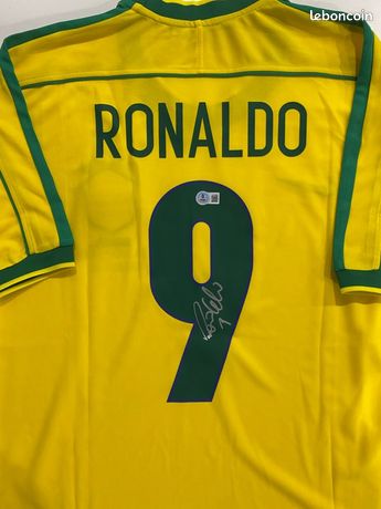 Maillot Du Brésil Signé Par Pelé – Avec Certificat D'authenticité Beckett