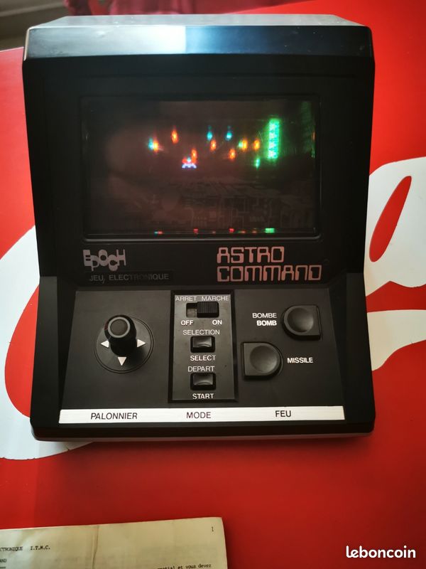 1982 : Epoch's - Astro Command - Jeu électronique en boite Super Cobra ITMC