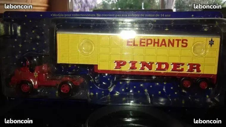 Ixo 1/43 - Semi éléphants Pinder | UK