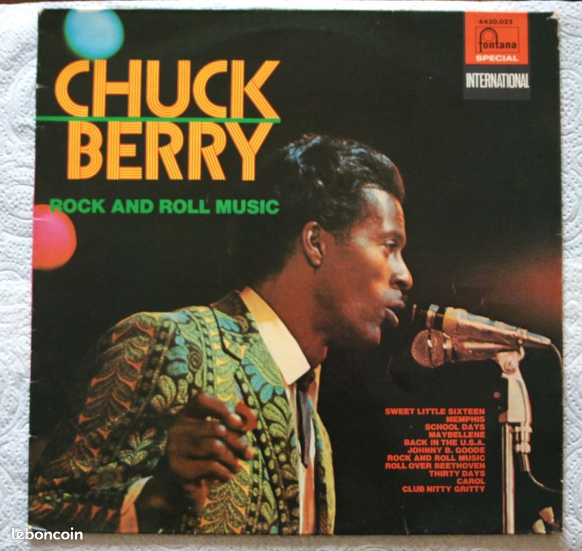 Vinyle Chuck Berry "rock and Roll Mucic" 1973 (image 1)