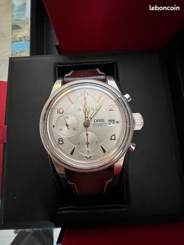 Crown Chronograph Montre Oris Chronographe Montre Chronographe