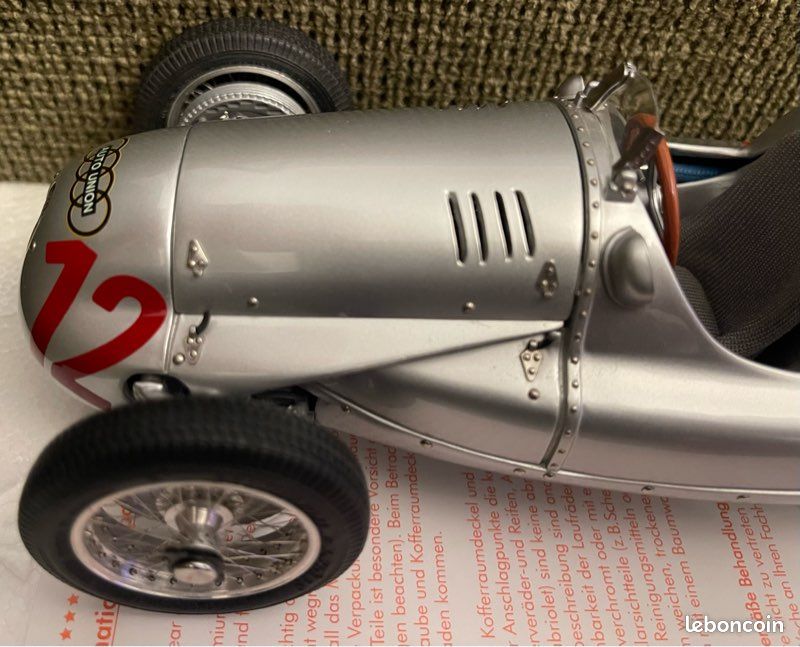 A CMC Exclusive Models 1:18 scale model Auto Union Typ D 1938/39 GP